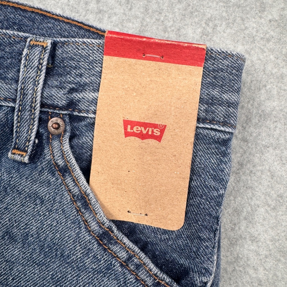 Levis Skirt Womens 26 / 2 Denim Midi Jean High Rise Slit 100% Cotton NEW $69 - Picture 4 of 10
